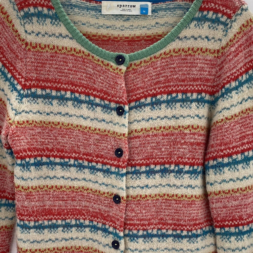 Anthropologie Multicolor Striped Cardigan - Picture 3 of 8